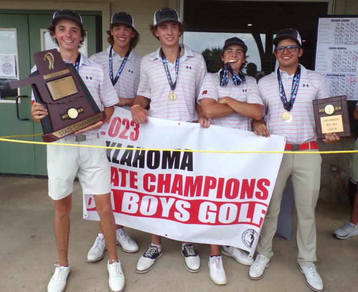 Class 6A boys golf champion Norman